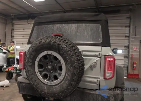 2024 Ford Bronco Big Bend z USA, uszkodzony, nr VIN 1FMDE7BH6RLA51640